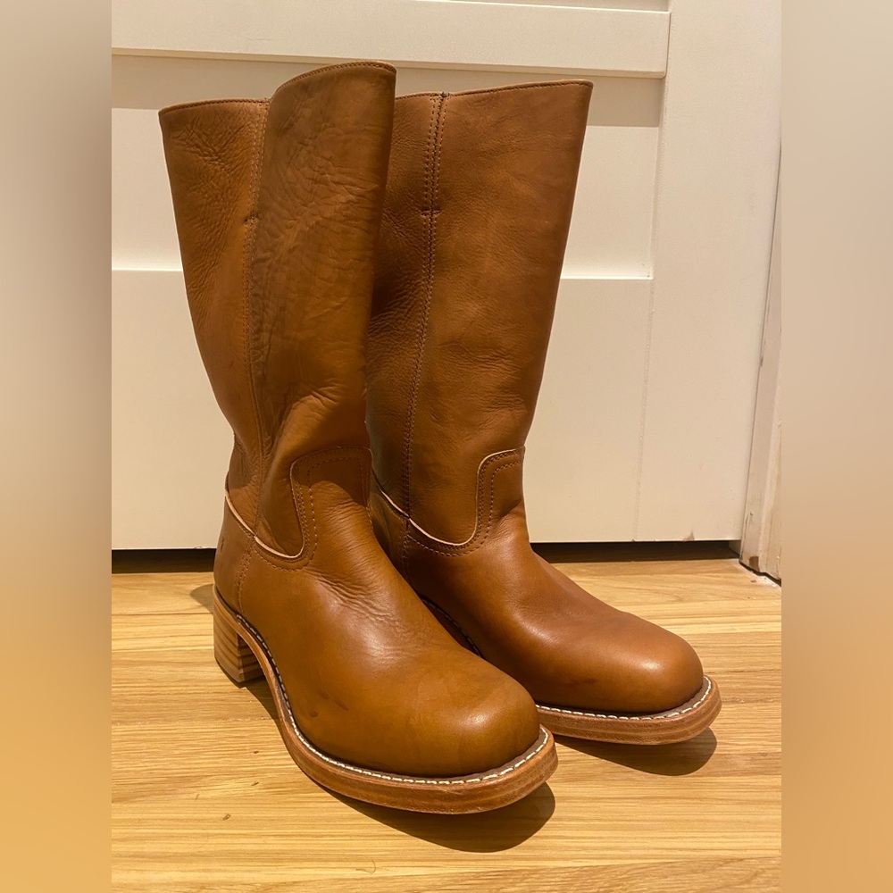 Frye Campus Boots in Saddle Size Women’s 11